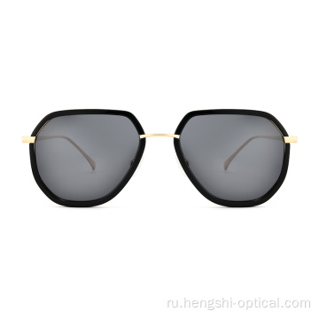 Пользовательские ацетатные металлические солнцезащитные очки CR39